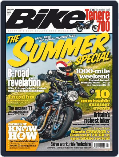 BIKE United Kingdom August 1st, 2019 Digital Back Issue Cover