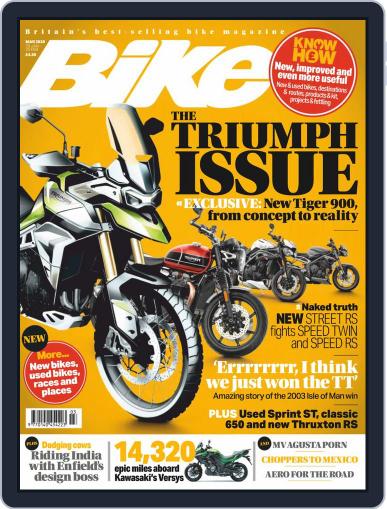 BIKE United Kingdom March 1st, 2020 Digital Back Issue Cover
