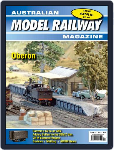 Australian Model Railway April 1st, 2015 Digital Back Issue Cover
