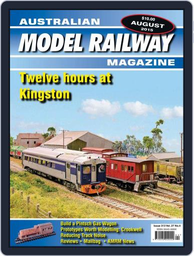Australian Model Railway August 1st, 2015 Digital Back Issue Cover