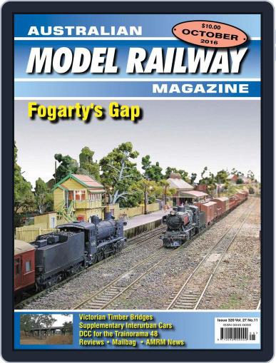 Australian Model Railway (Digital) October 1st, 2016 Issue Cover
