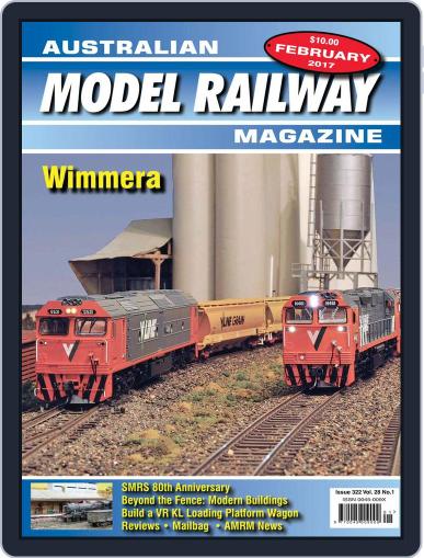 Australian Model Railway February 1st, 2017 Digital Back Issue Cover