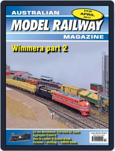 Australian Model Railway April 1st, 2017 Digital Back Issue Cover