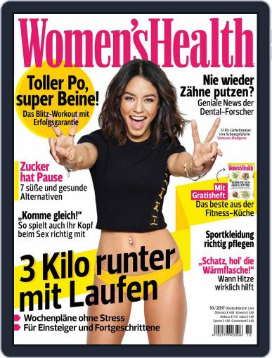 Women’s Health Deutschland October 1st, 2017 Digital Back Issue Cover