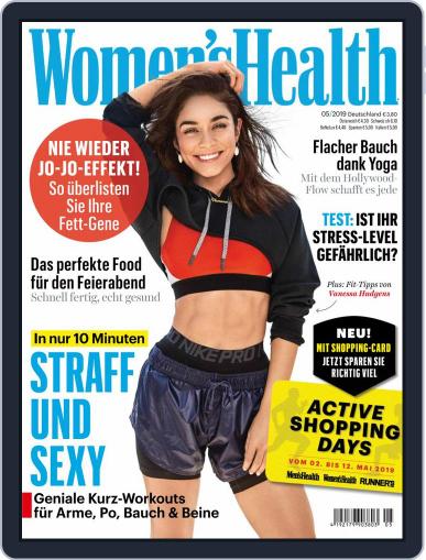 Women’s Health Deutschland (Digital) May 1st, 2019 Issue Cover