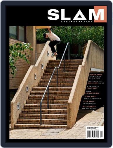 Slam Skateboarding March 1st, 2020 Digital Back Issue Cover