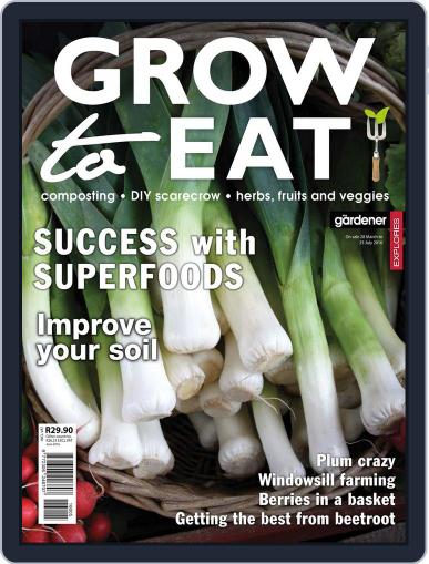 Grow to Eat March 1st, 2016 Digital Back Issue Cover