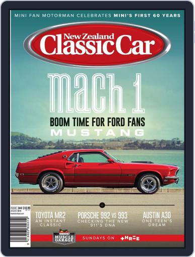 NZ Classic Car August 1st, 2019 Digital Back Issue Cover