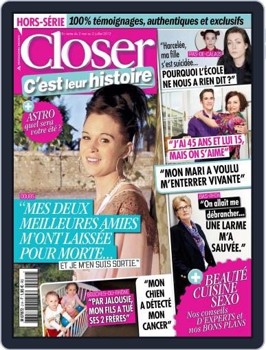 Closer France April 27th, 2012 Digital Back Issue Cover