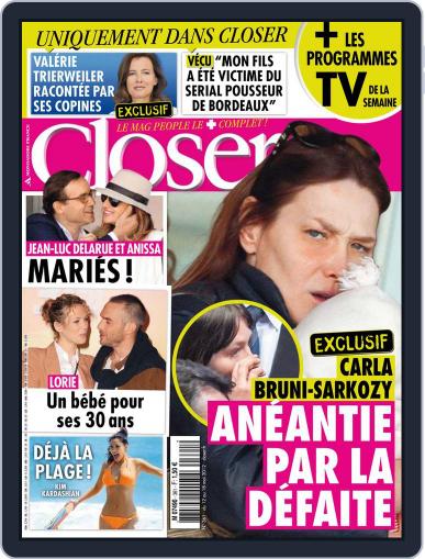 Closer France May 11th, 2012 Digital Back Issue Cover