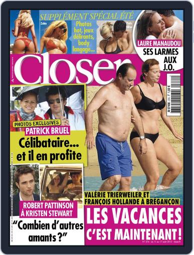 Closer France August 12th, 2012 Digital Back Issue Cover