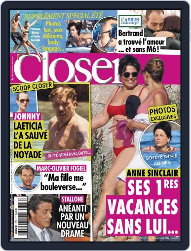 Closer France August 19th, 2012 Digital Back Issue Cover