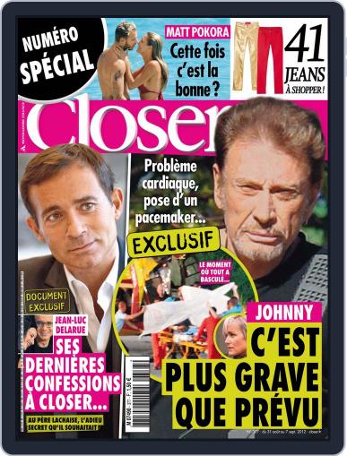 Closer France September 2nd, 2012 Digital Back Issue Cover