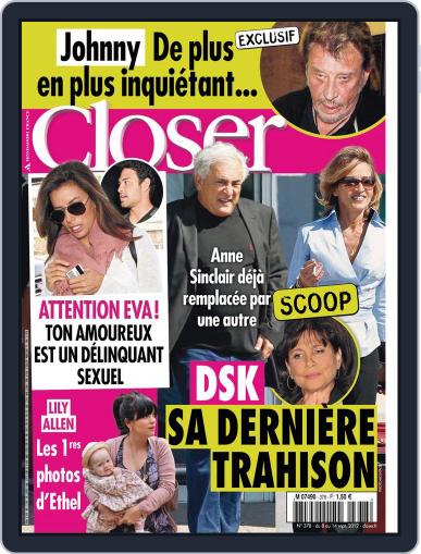 Closer France September 9th, 2012 Digital Back Issue Cover