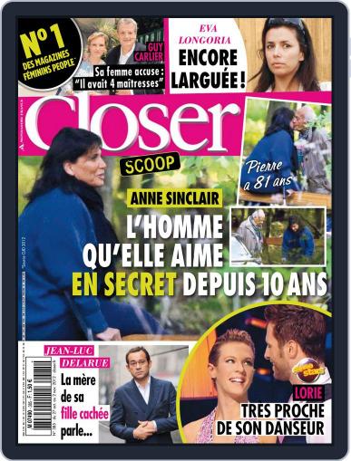 Closer France October 26th, 2012 Digital Back Issue Cover