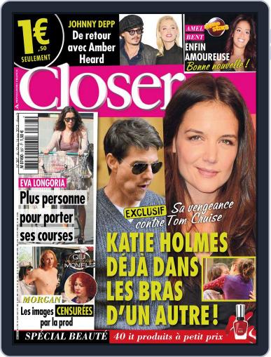 Closer France November 9th, 2012 Digital Back Issue Cover