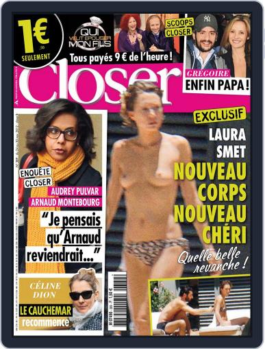 Closer France November 23rd, 2012 Digital Back Issue Cover