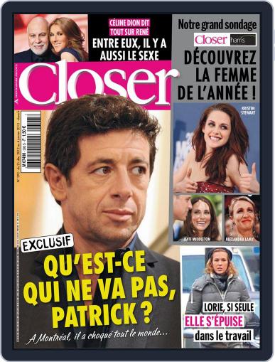 Closer France December 21st, 2012 Digital Back Issue Cover
