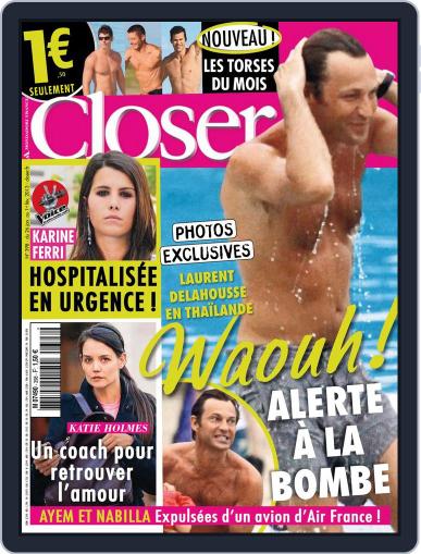 Closer France January 25th, 2013 Digital Back Issue Cover