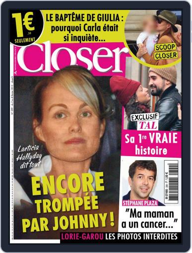 Closer France February 1st, 2013 Digital Back Issue Cover