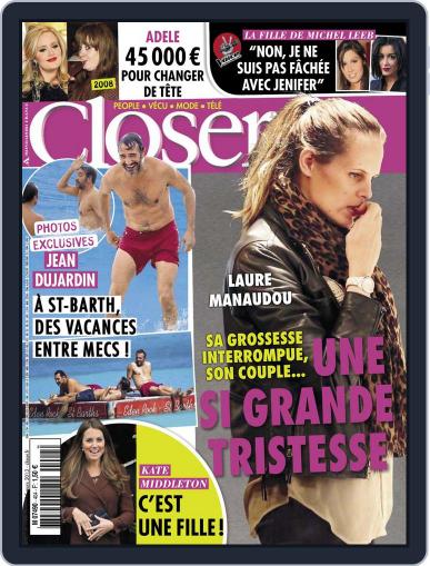 Closer France March 13th, 2013 Digital Back Issue Cover