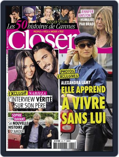 Closer France May 25th, 2013 Digital Back Issue Cover