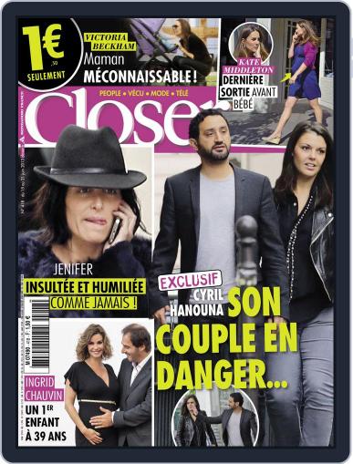 Closer France June 14th, 2013 Digital Back Issue Cover