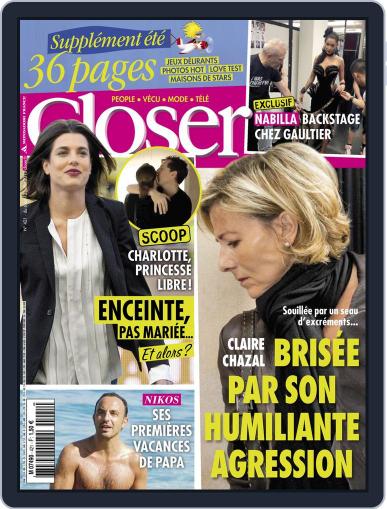 Closer France July 5th, 2013 Digital Back Issue Cover