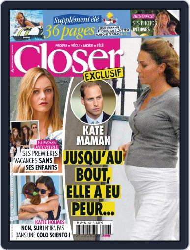 Closer France July 19th, 2013 Digital Back Issue Cover