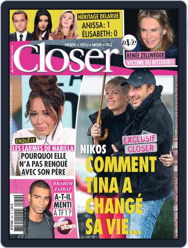 Closer France November 7th, 2013 Digital Back Issue Cover