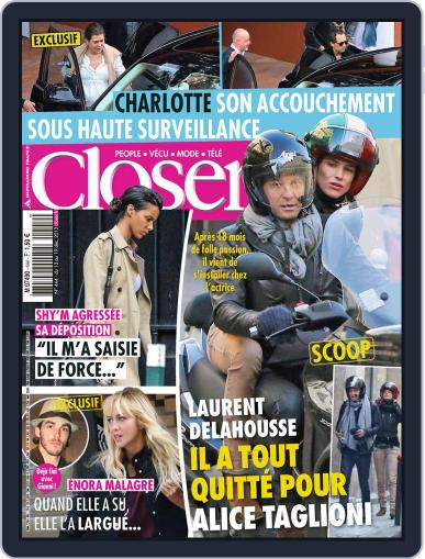 Closer France December 12th, 2013 Digital Back Issue Cover