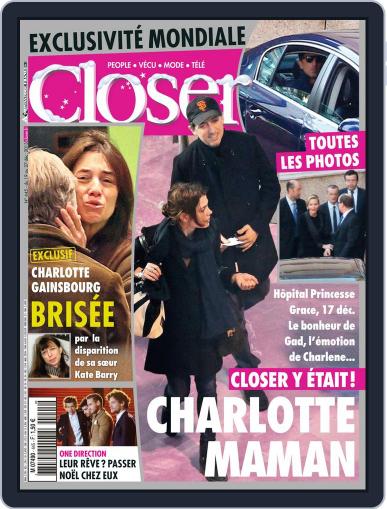 Closer France December 19th, 2013 Digital Back Issue Cover