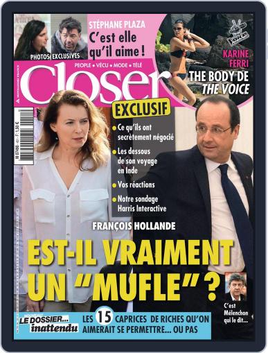 Closer France January 31st, 2014 Digital Back Issue Cover
