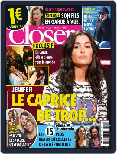 Closer France May 8th, 2014 Digital Back Issue Cover