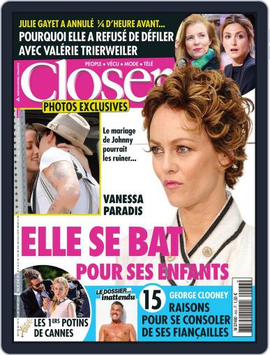 Closer France May 15th, 2014 Digital Back Issue Cover