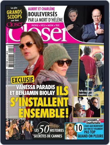 Closer France May 22nd, 2014 Digital Back Issue Cover