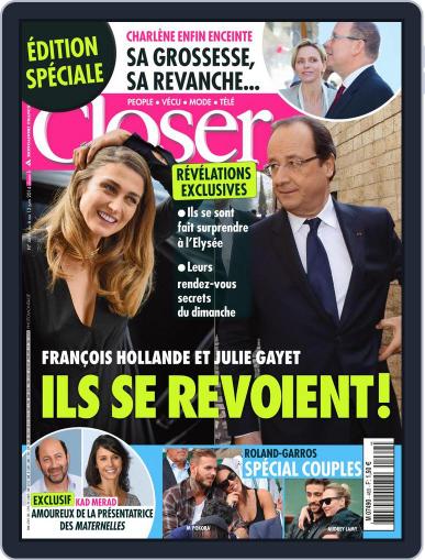 Closer France June 6th, 2014 Digital Back Issue Cover