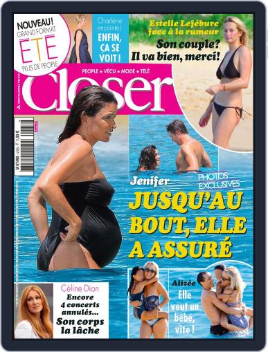 Closer France August 7th, 2014 Digital Back Issue Cover