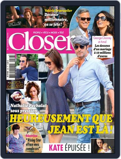 Closer France October 3rd, 2014 Digital Back Issue Cover