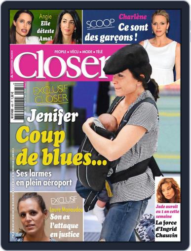 Closer France October 16th, 2014 Digital Back Issue Cover