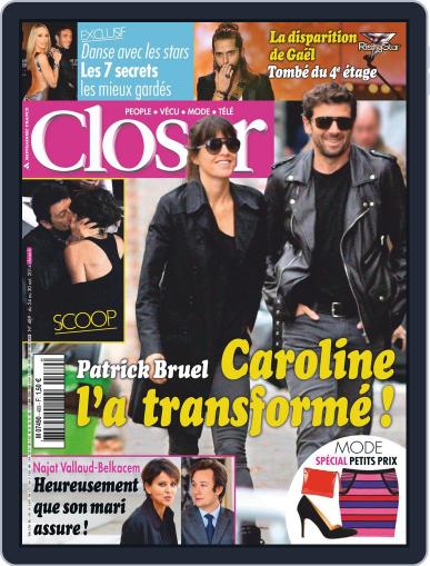 Closer France October 24th, 2014 Digital Back Issue Cover