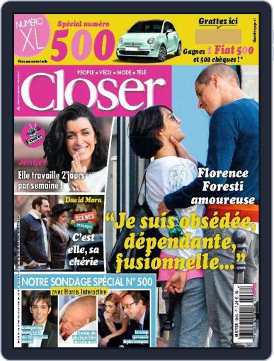 Closer France January 8th, 2015 Digital Back Issue Cover