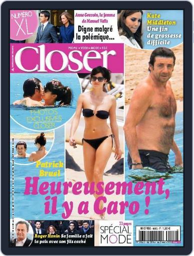 Closer France February 19th, 2015 Digital Back Issue Cover
