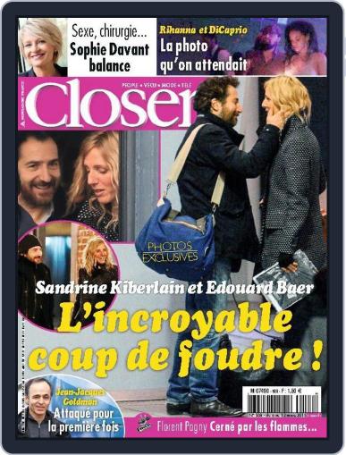 Closer France March 5th, 2015 Digital Back Issue Cover