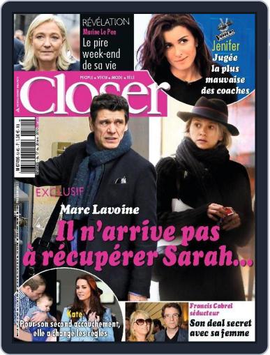 Closer France April 16th, 2015 Digital Back Issue Cover