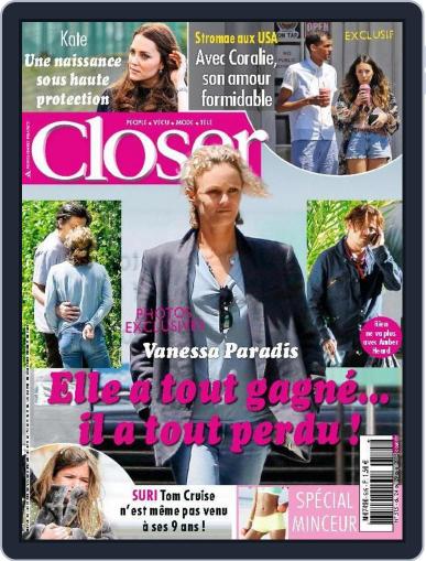 Closer France April 23rd, 2015 Digital Back Issue Cover