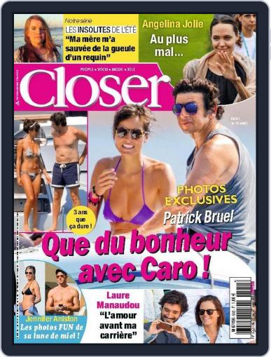 Closer France August 20th, 2015 Digital Back Issue Cover