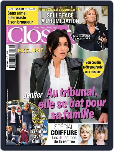 Closer France September 10th, 2015 Digital Back Issue Cover