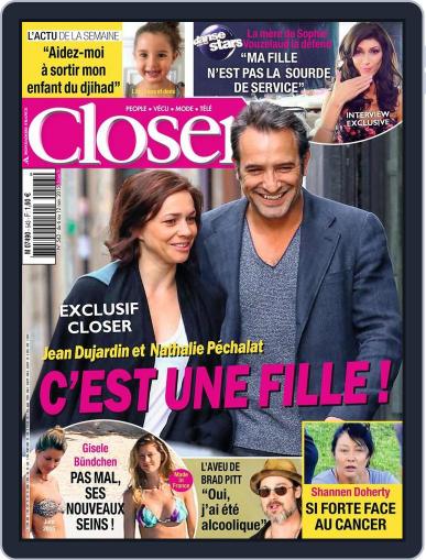 Closer France November 5th, 2015 Digital Back Issue Cover