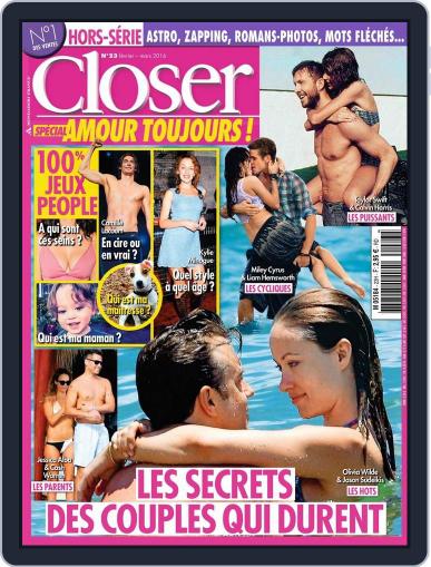 Closer France February 19th, 2016 Digital Back Issue Cover